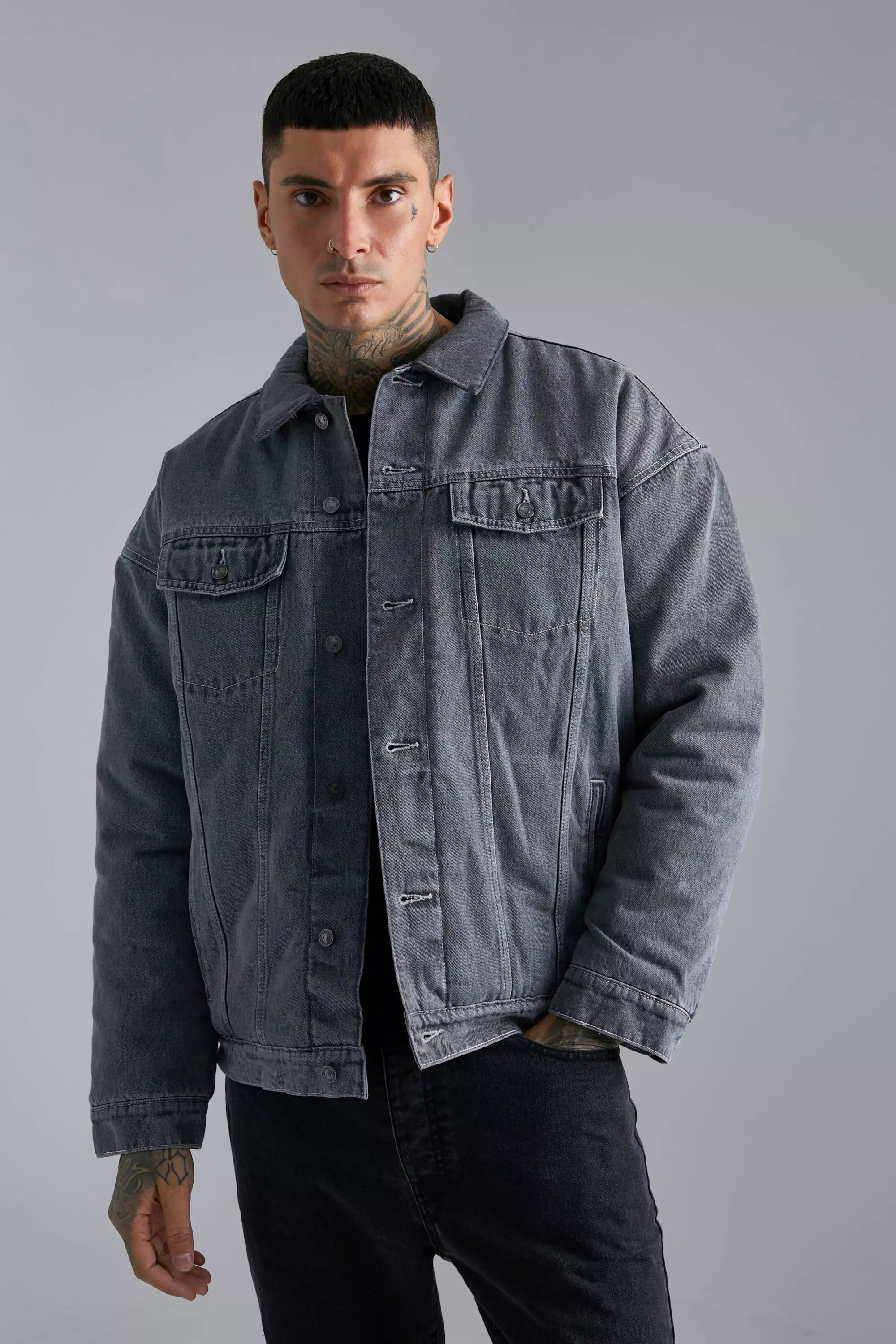 Padded 2025 jean jacket